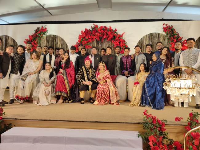 Freinds wedding