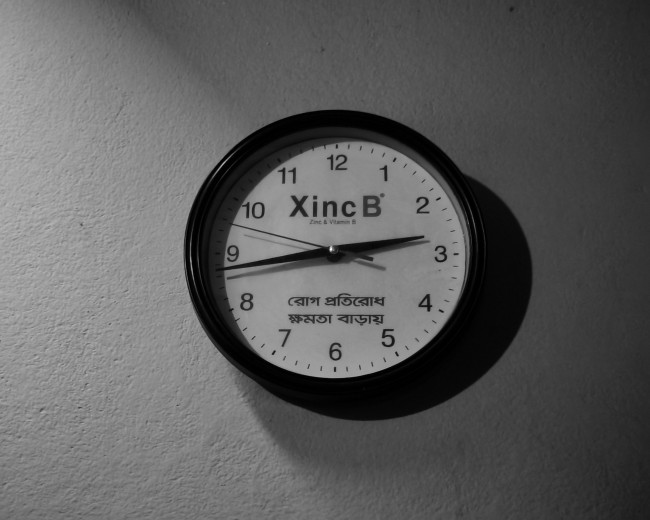 Time waits for no one.