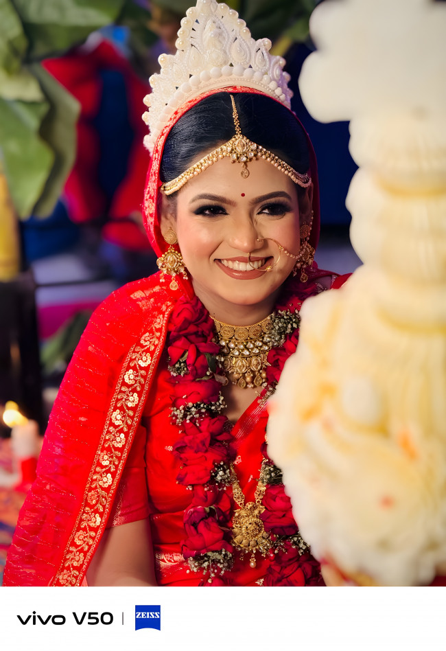 In her eyes, love found its forever.❤️