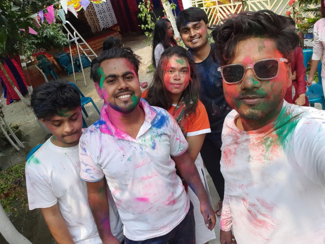 Life should be colourful.