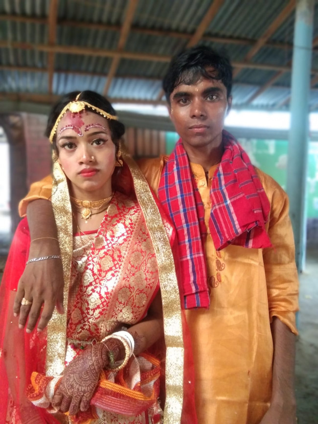 Marriage moment