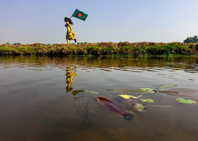 স্বাধীন বাংলাদেশ।