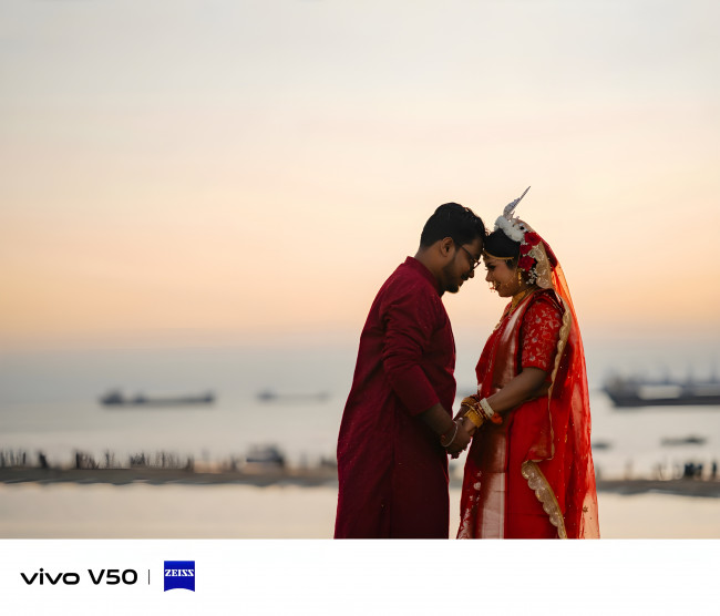 Two Souls, One Sea, And A Sunset To Witness Our Forever. ❤️